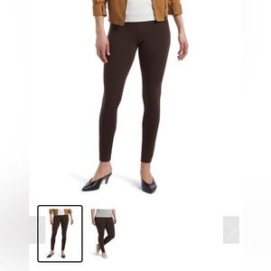 NWT HUE COTTON LEGGINGS WOMENS ESPRESSO SZ SMALL 4-6 US